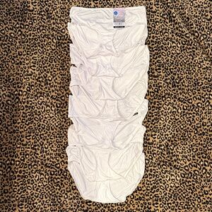 Olga White Briefs Hipster Collection 7 pair of seamless underwear NWT